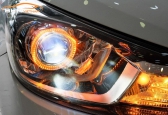 Độ đèn bi LED AES A14 Pro Kia Soluto